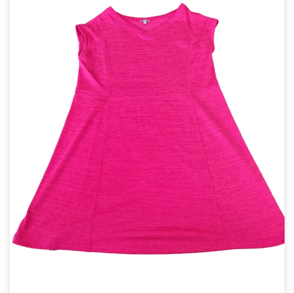 Talbots Pink Lightweight Short Sleeve Mini Dress Women's Plus Size 1X
